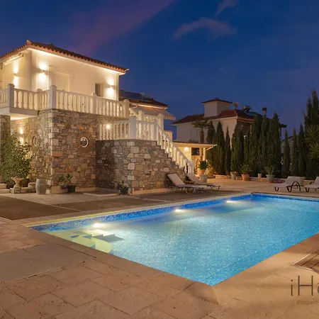 The Beach House - Mansion With Swimming Pool Kampos  Exterior photo